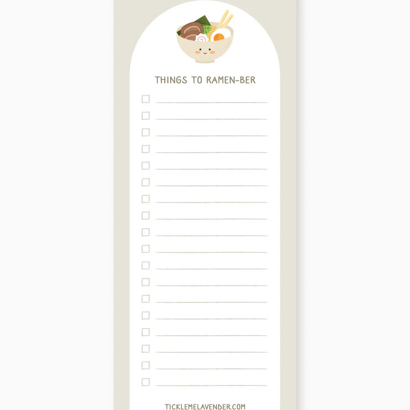 Ramen Notepad