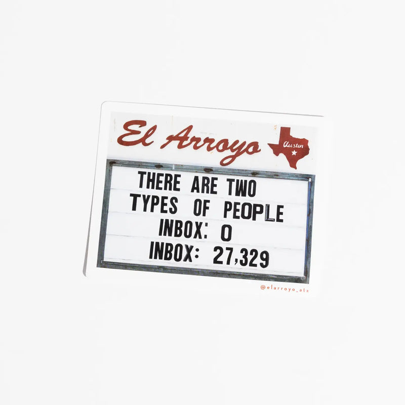 Sticker - Types of People