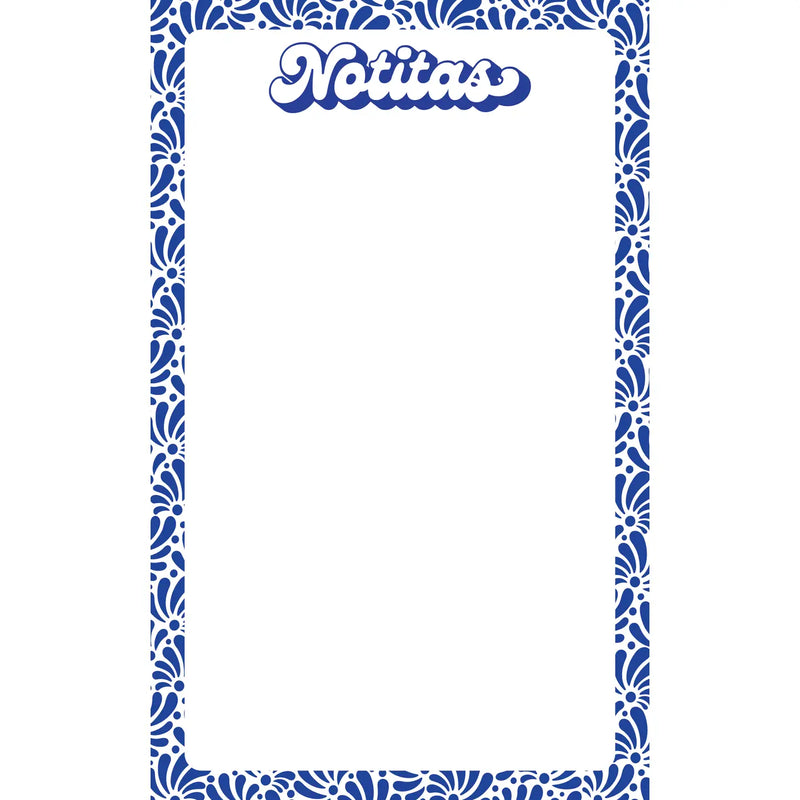 Large Notitas Talavera Notepad