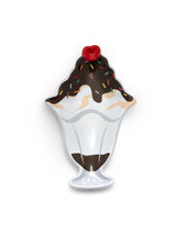Ice Cream Sundae- Ceramic Trinket & Jewelry Tray / Dish