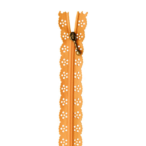 Apricot Lace Zipper at Sew Bonita in Corpus Christi, TX.