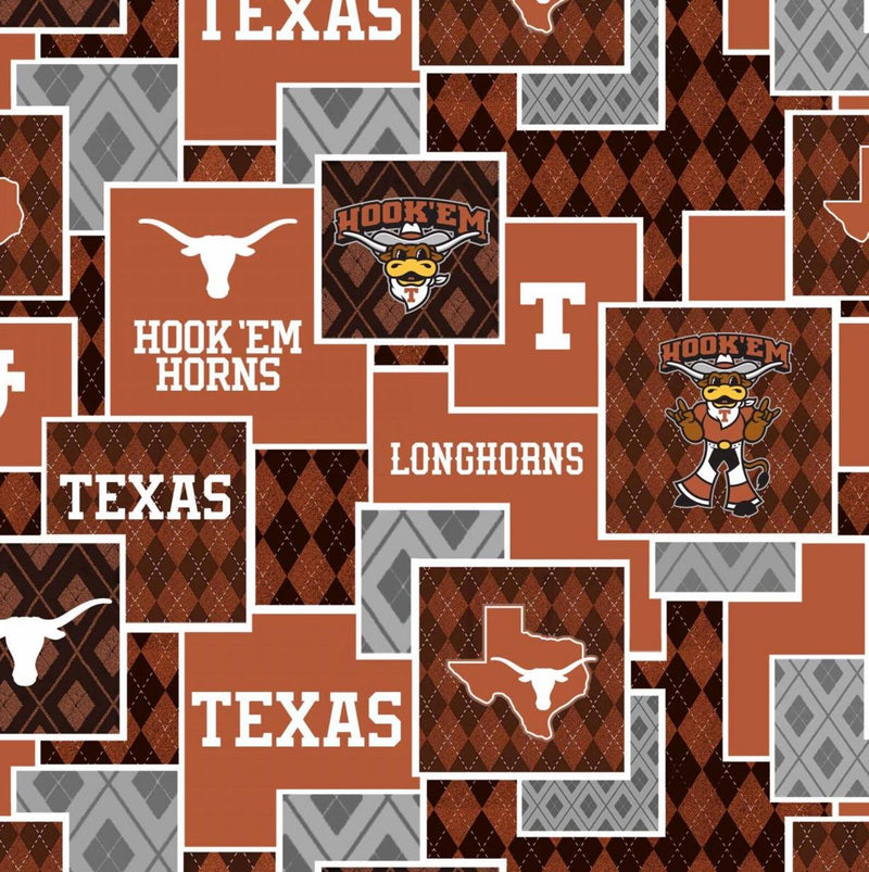 F2357 - NCAA University of Texas Longhorns Argyle