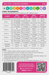 Mega Books Quilt Pattern