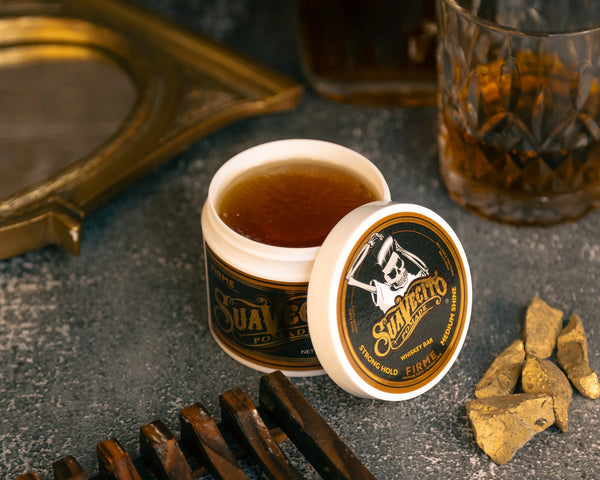 Suavecito "Firme/Strong" Hold Pomade- Whiskey Bar