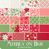 F3163 - Merrily on High - Christmas Plaids - Blush