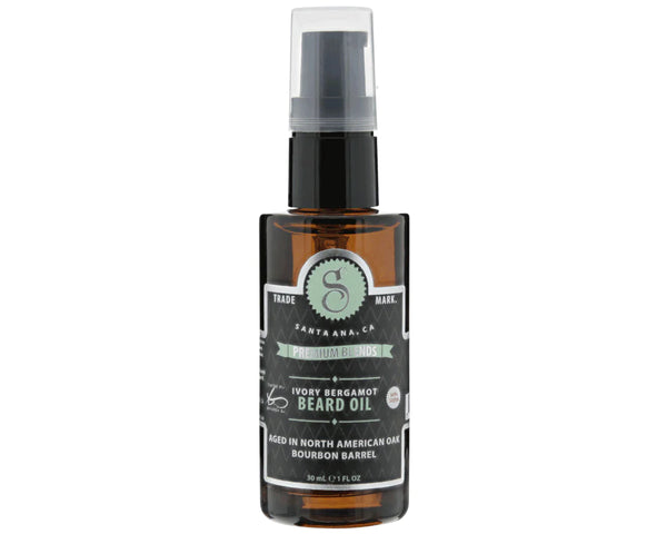 Premium Beard Oil - Ivory Bergamot