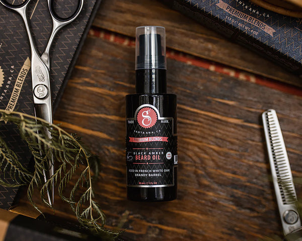 Premium Beard Oil - Black Amber