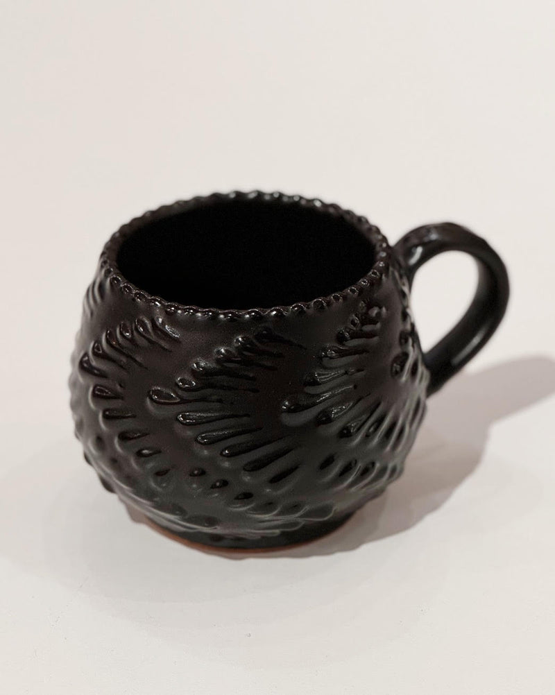 Black Talavera Mug