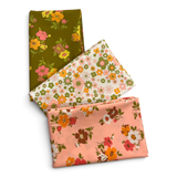 "Boho Florals"- 3 Piece Fabric Bundles