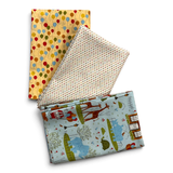 "Zoo-topia"- 3 Piece Fabric Bundles
