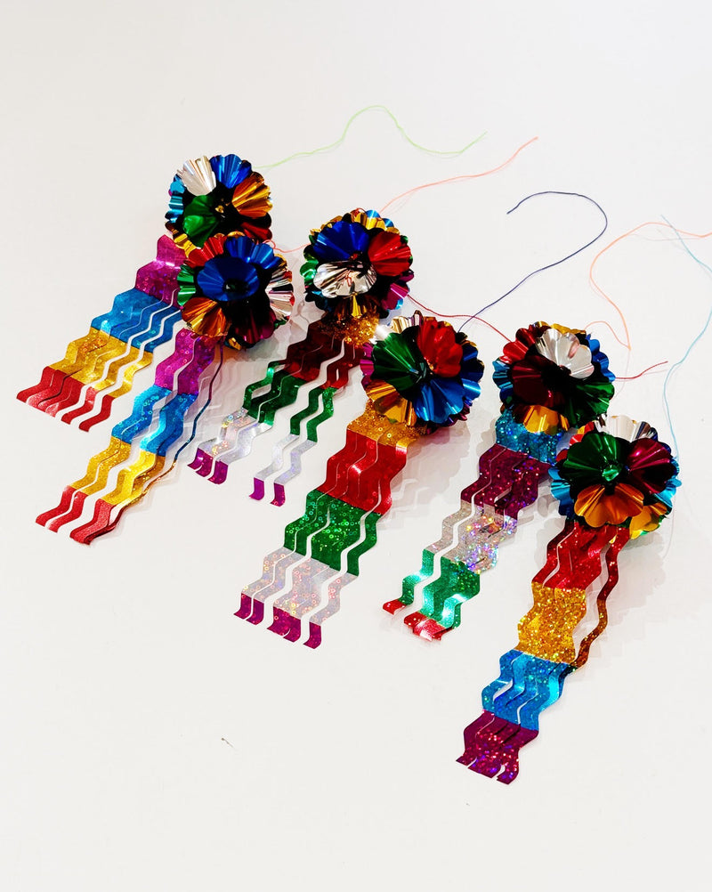 Small Sparkly "Jellyfish" Ornaments