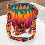 Patterned Wayuu Bucket Bag