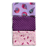 "Sally's Sea Shells"- 3 Piece Fabric Bundles