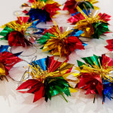 Mixed Metallic Estrella (Star) Ornaments (Pack of 9)