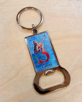 loteria keychain bottle opener from sew bonita in corpus christi, texas