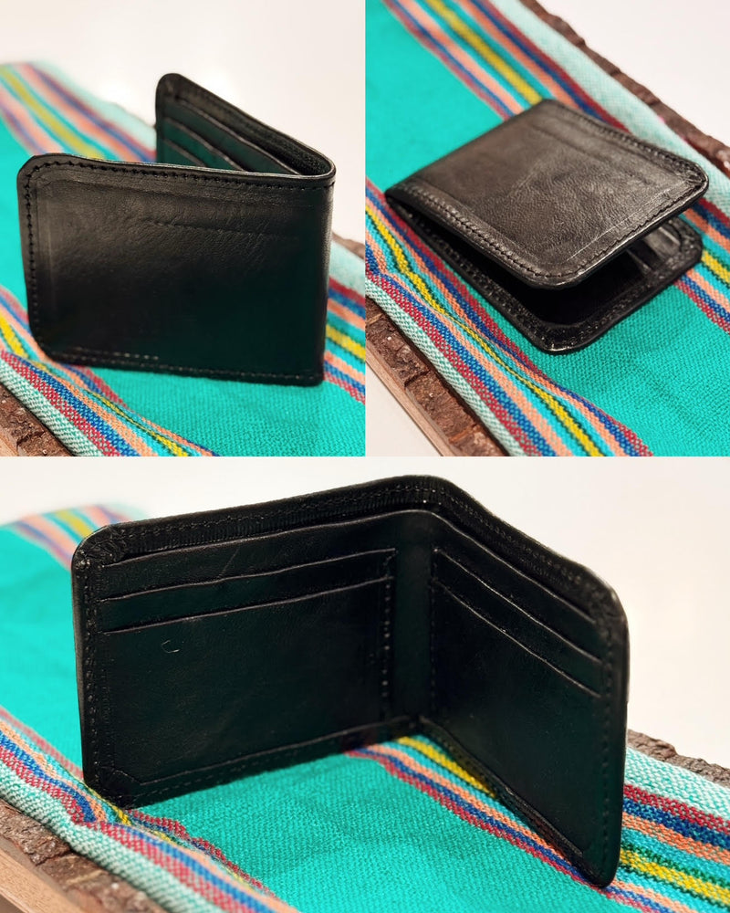 Leather Mexico Bi-Fold Wallet
