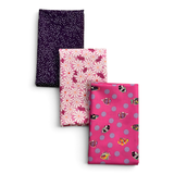 "Ocean Pink Waves"- 3 Piece Fabric Bundles