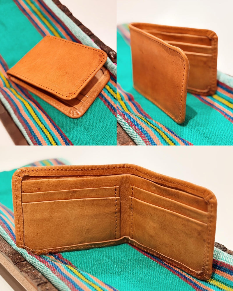 Leather Mexico Bi-Fold Wallet