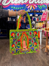 Virgen de Guadalupe Bag at Sew Bonita in Corpus Christi, TX.