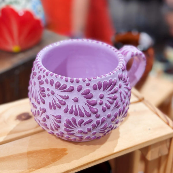 Lilac Talavera Mug