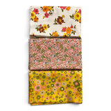 "Flower Power"- 3 Piece Fabric Bundles