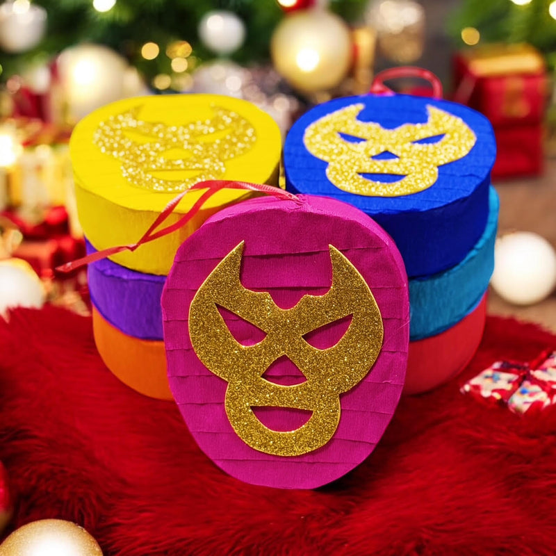 Luchador Piñata Ornament