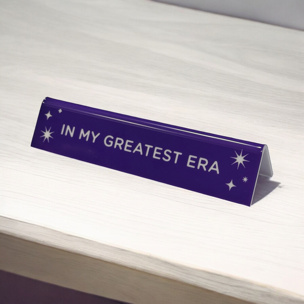 Taylor in My Greatest Era Desk Sign