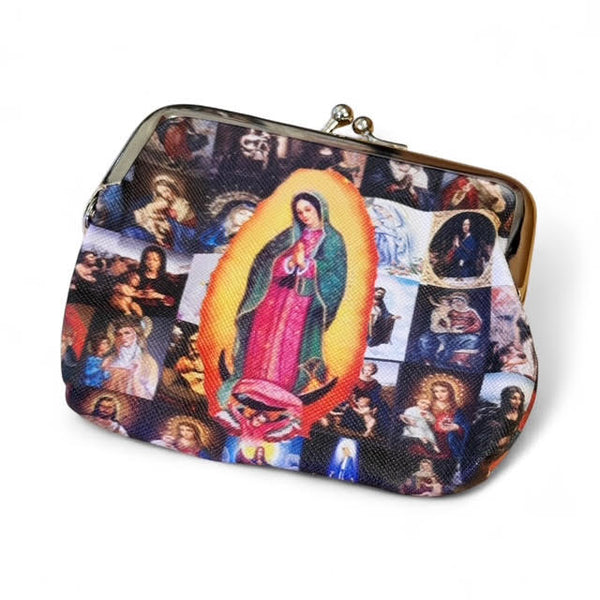 Our Lady of Guadalupe Coin Purse w/ Clasp