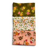 "Boho Florals"- 3 Piece Fabric Bundles