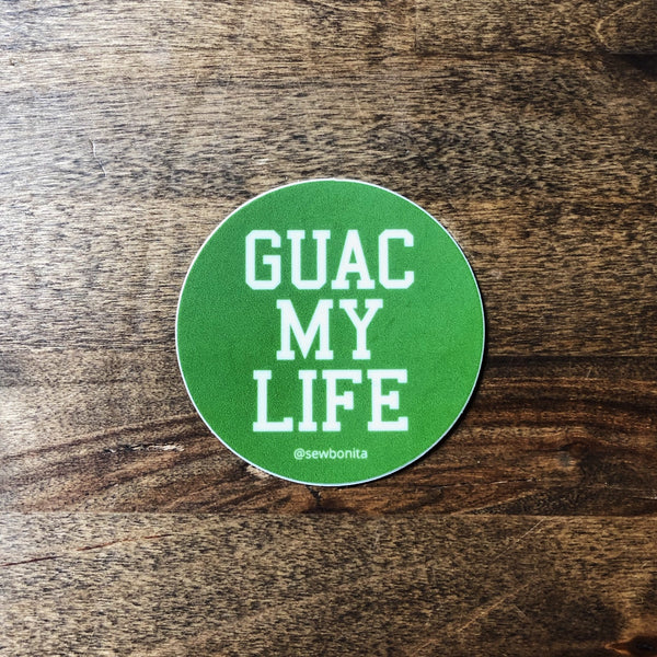 Guac My Life Sticker