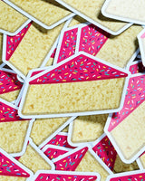 pink cake pan dulce sticker sew bonita