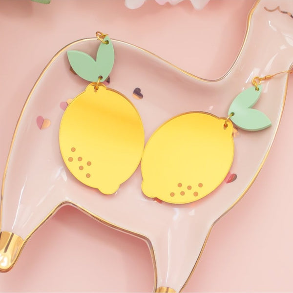 Lemon Earrings