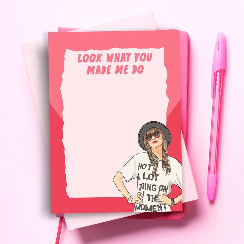 Taylor Swift Notepad