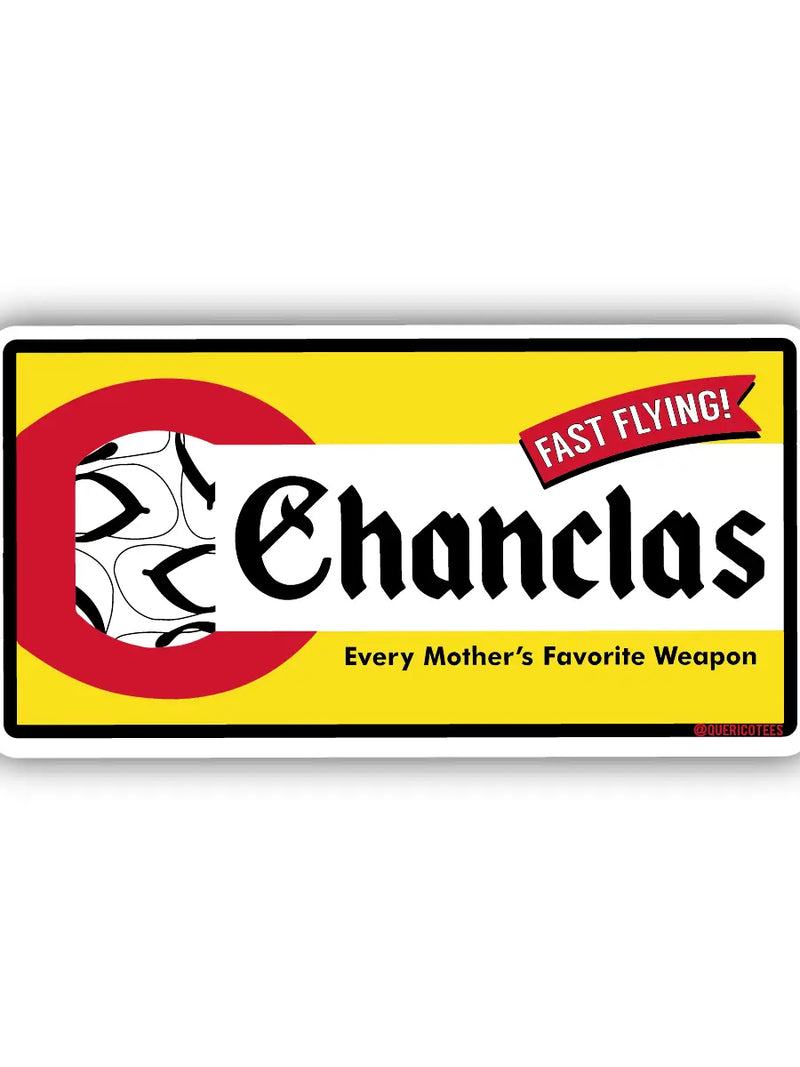 Flying Chanclas Sticker