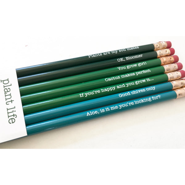 Plant Life Pencil Set