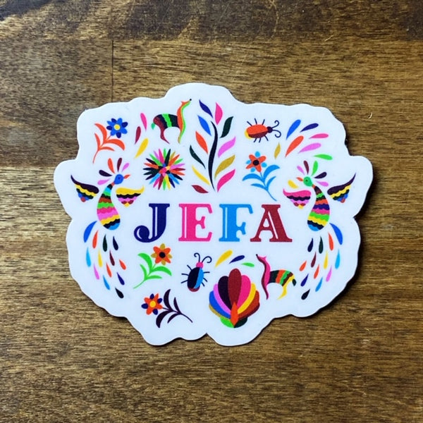 jefa otomi sew bonita sticker 