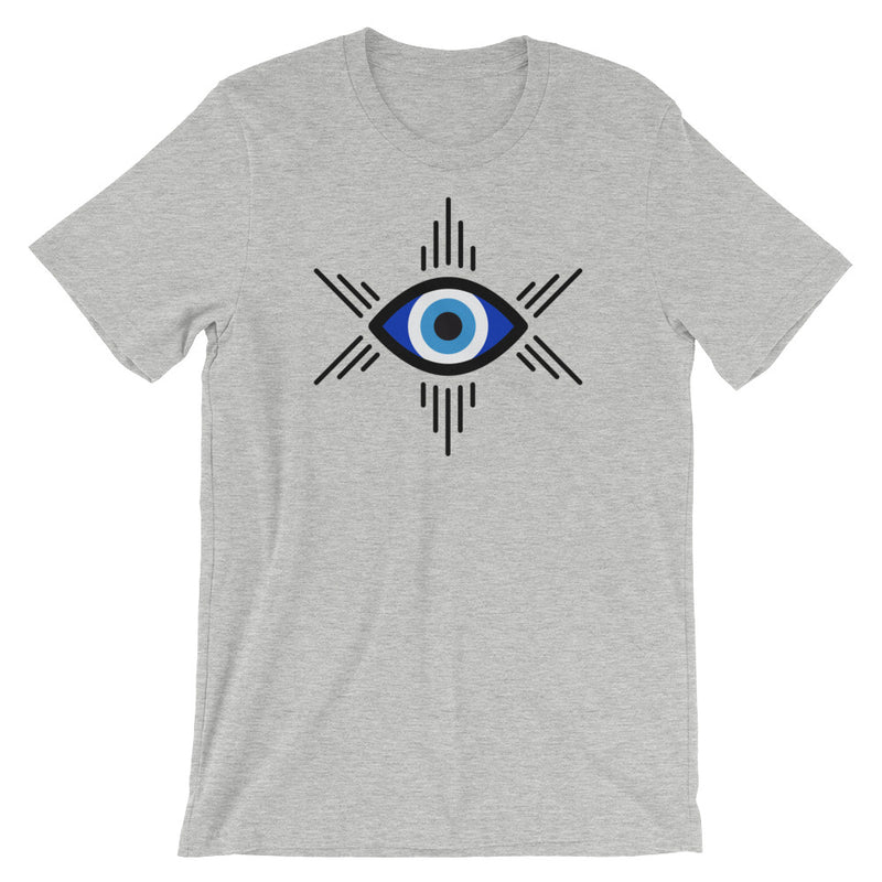 Evil Eye Sew Bonita Heather Gray Shirt