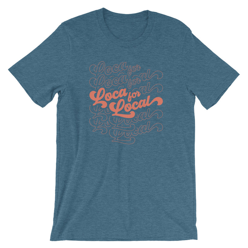 Sew Bonita Heather Deep Teal Loca for Local Unisex Shirt
