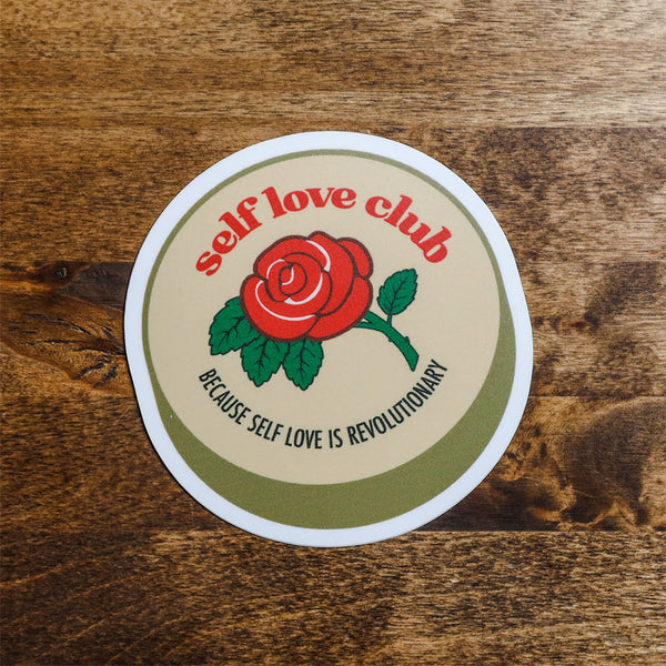 Self Love Club Sticker