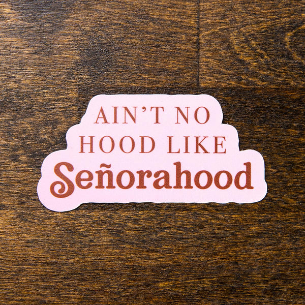 señora hood señoralife sew bonita sticker 