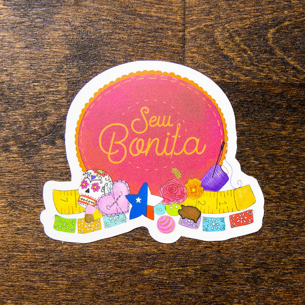 sew bonita sticker 