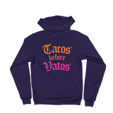Tacos Before Vatos Zip Hoodie