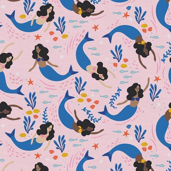 paintbrush studios mermaid sew bonita fabric