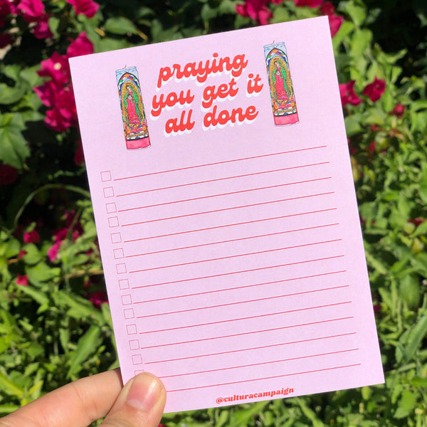 Praying Notepad