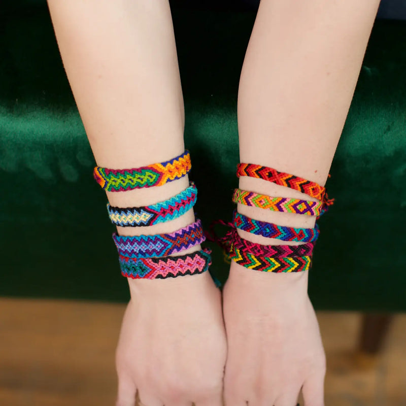 Cotton Friendship Bracelets