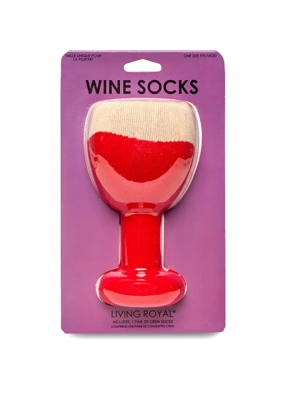 Wine 3D Socks