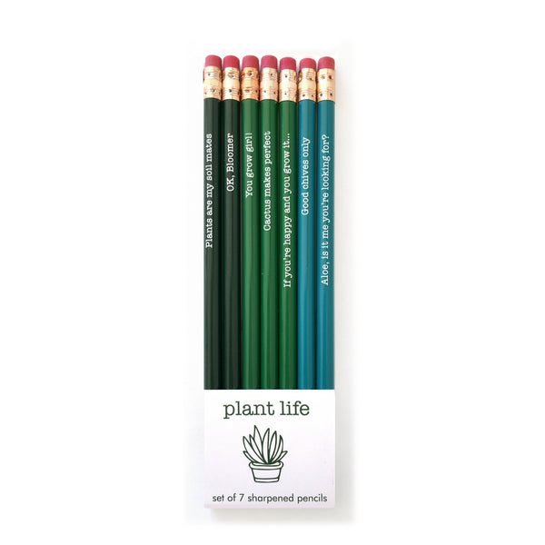 Plant Life Pencil Set
