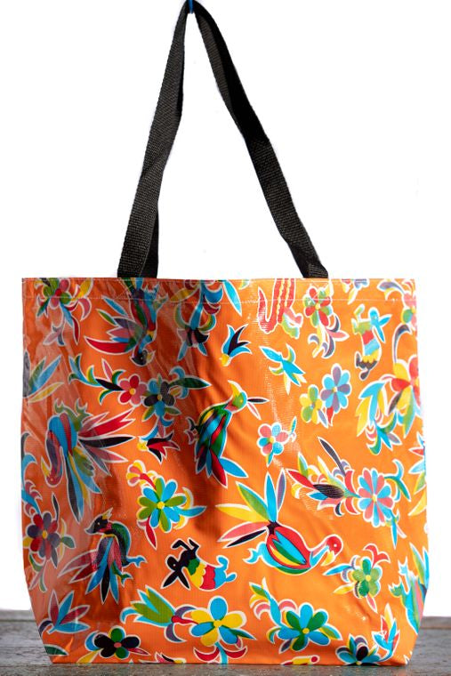 Aztec Orange Large Tote