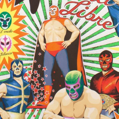 F1035 Super Lucha Libre Natural